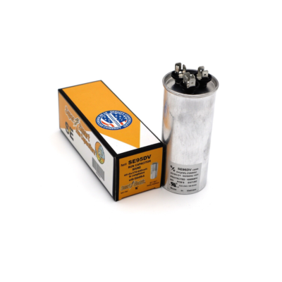 Smart Electric Run Capacitor, Round, 45+5×370/440 Volt